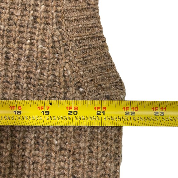 NWOT Polo Ralph Lauren Brown Wool Blend Tunic Sweater Small Petite - Picture 6 of 10